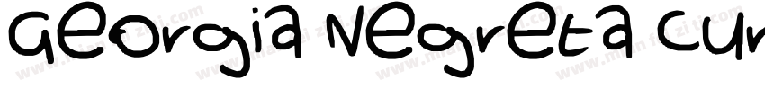 Georgia Negreta curs字体转换